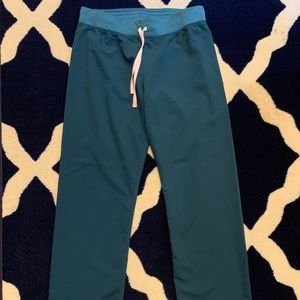 Figs Livingston Basic Scrub Pants - Caribbean Blue